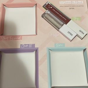 Samantha March x ofra 2 lip products